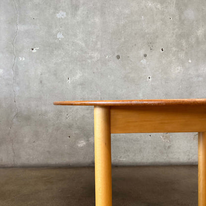 Danish Modern Flip Top Dining Table By FDB Mobler
