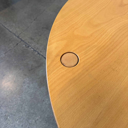 Danish Modern Flip Top Dining Table By FDB Mobler