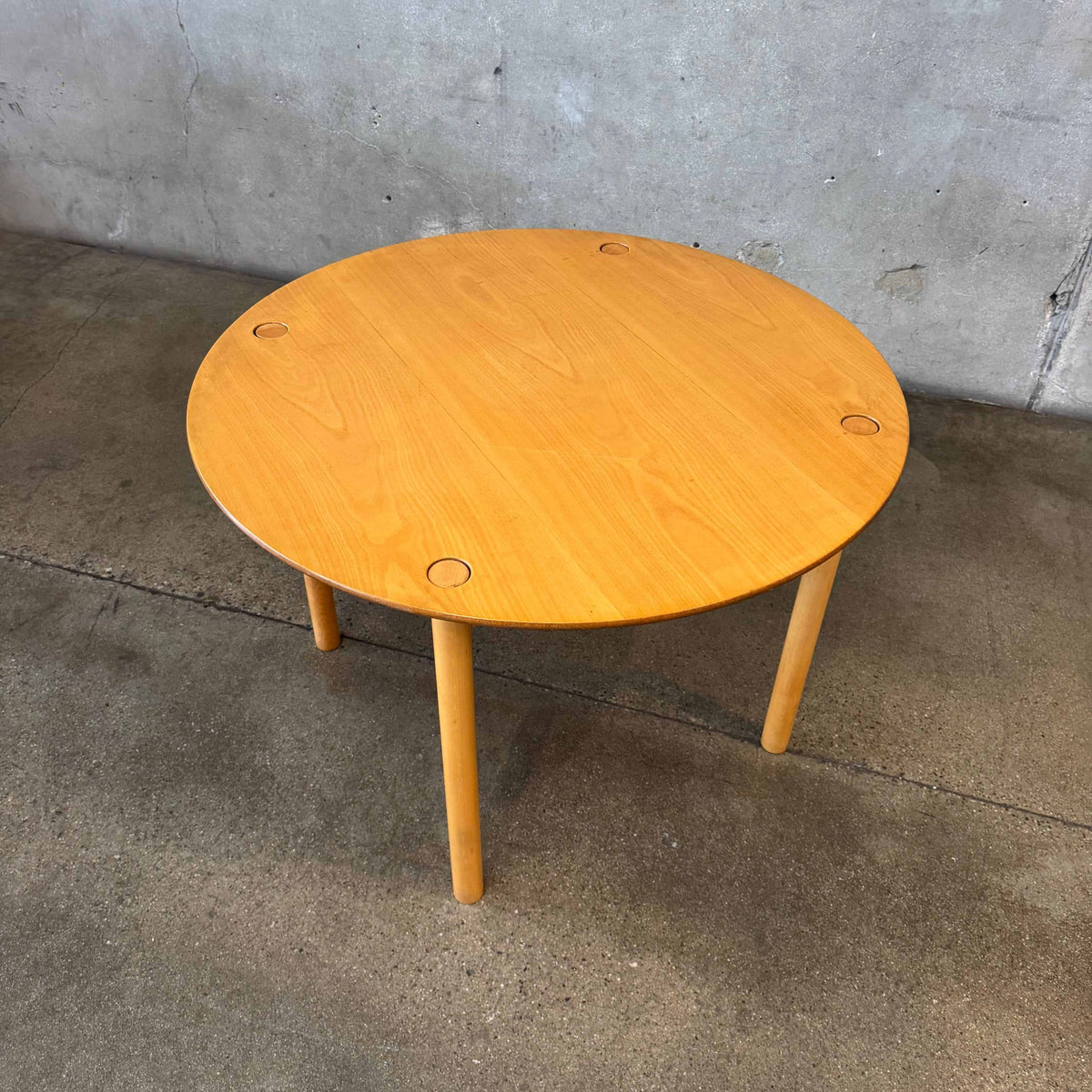Danish Modern Flip Top Dining Table By FDB Mobler