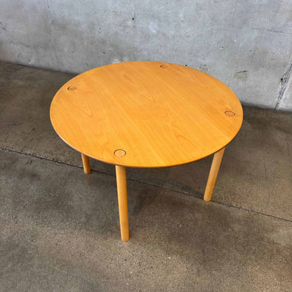 Danish Modern Flip Top Dining Table By FDB Mobler