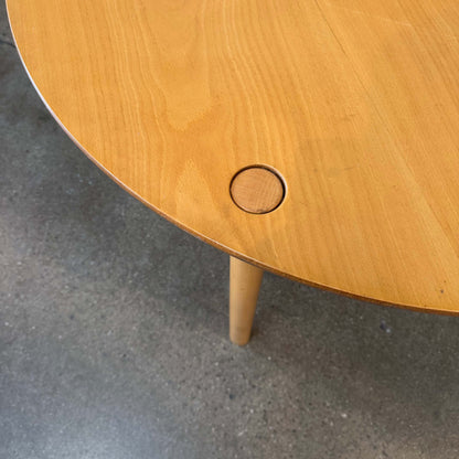 Danish Modern Flip Top Dining Table By FDB Mobler