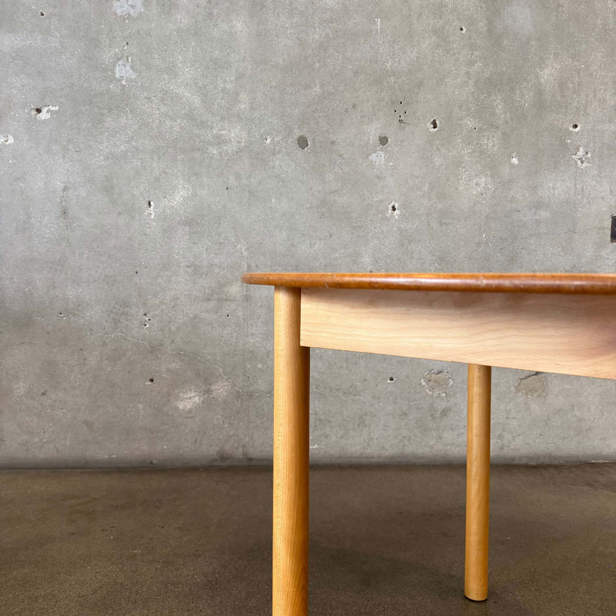Danish Modern Flip Top Dining Table By FDB Mobler