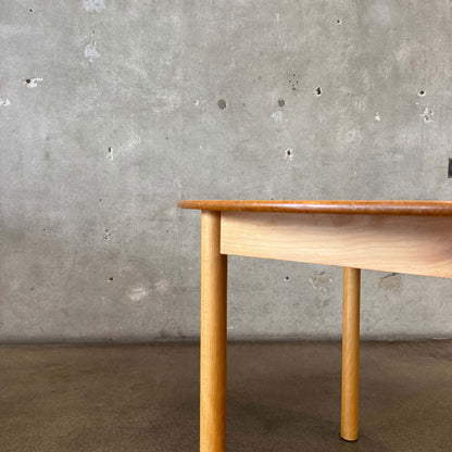 Danish Modern Flip Top Dining Table By FDB Mobler