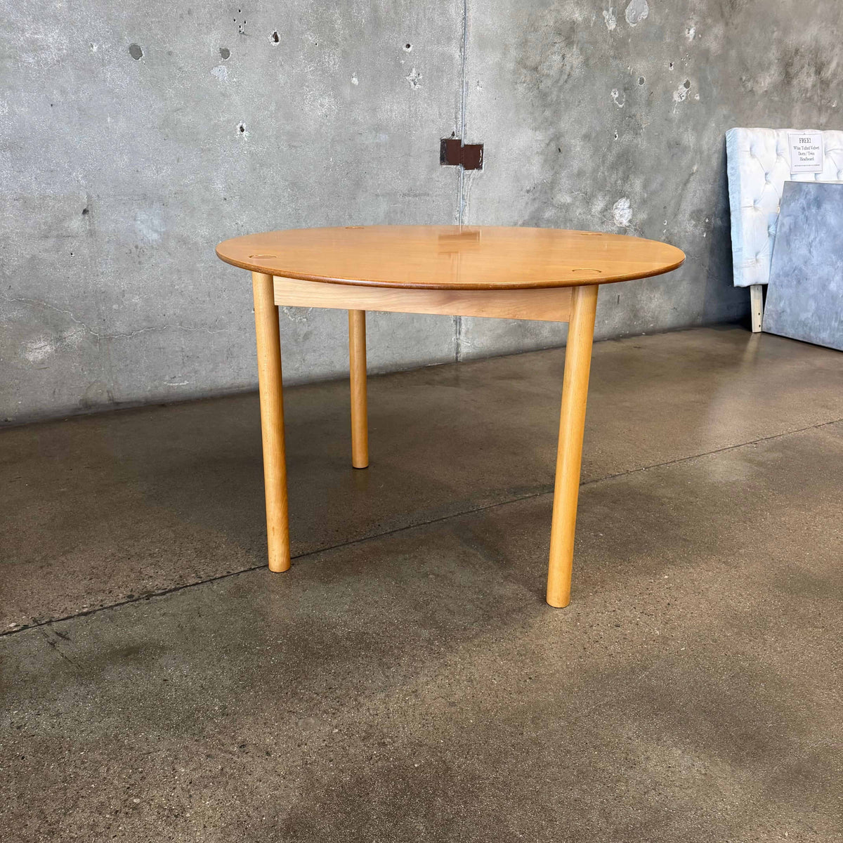Danish Modern Flip Top Dining Table By FDB Mobler