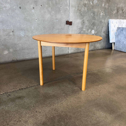Danish Modern Flip Top Dining Table By FDB Mobler