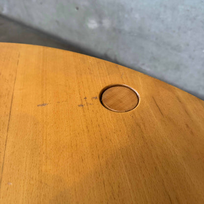 Danish Modern Flip Top Dining Table By FDB Mobler