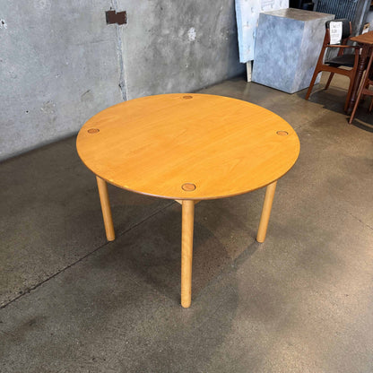 Danish Modern Flip Top Dining Table By FDB Mobler