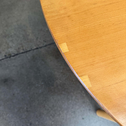 Danish Modern Flip Top Dining Table By FDB Mobler