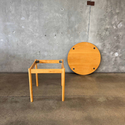 Danish Modern Flip Top Dining Table By FDB Mobler