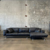 Dallagnese Poldo Leather Sofa, Italy