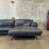 Dallagnese Poldo Leather Sofa, Italy