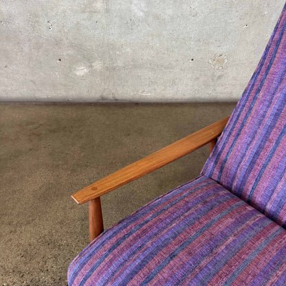 Mid Century Modern Reclining Lounge Chair By Milo Baughman for James Inc