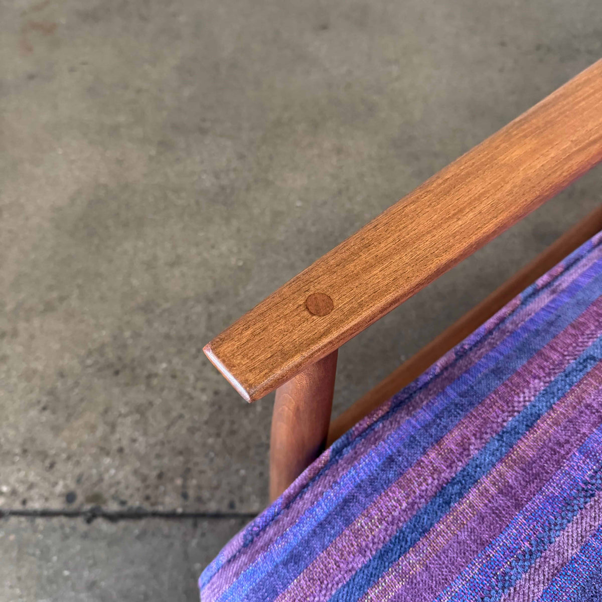 Mid Century Modern Reclining Lounge Chair By Milo Baughman for James Inc