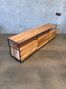 West Elm Industrial Media Storage Acacia Wood