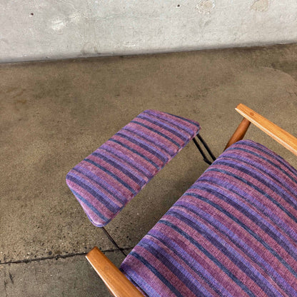 Mid Century Modern Reclining Lounge Chair By Milo Baughman for James Inc