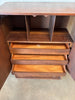 Mid Century Modern Broyhill Brasilia Walnut Gentlemen's Dresser