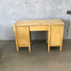 Early Monterey Straw Finish Desk