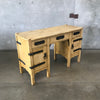 Early Monterey Straw Finish Desk