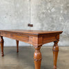 Antique Wood Library Table