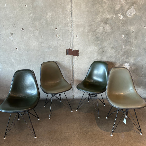 Original Set of Four Herman Miller Eiffel Chairs