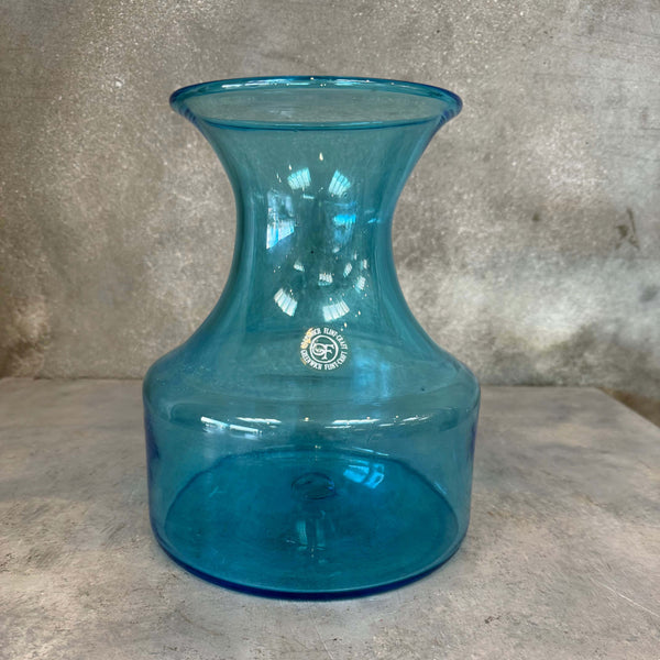 Hand Blown Glass Vase by Greenwich Flat Craft