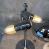 Mid Century Modern Chrome Dome Mushroom Table Top Lamp