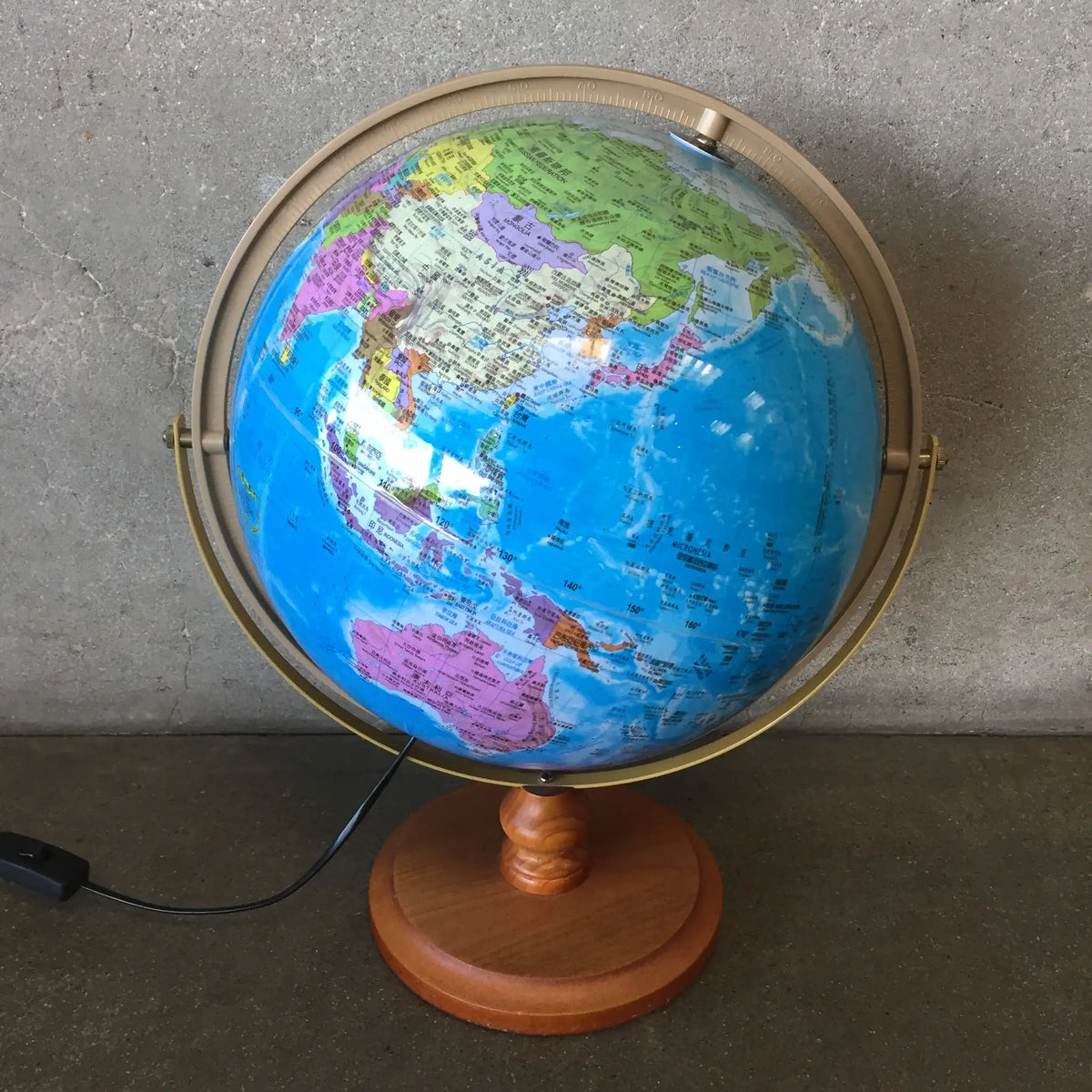 Illuminated Zodiac Globe