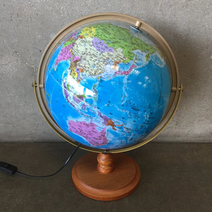Illuminated Zodiac Globe