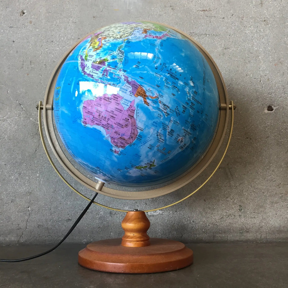 Illuminated Zodiac Globe