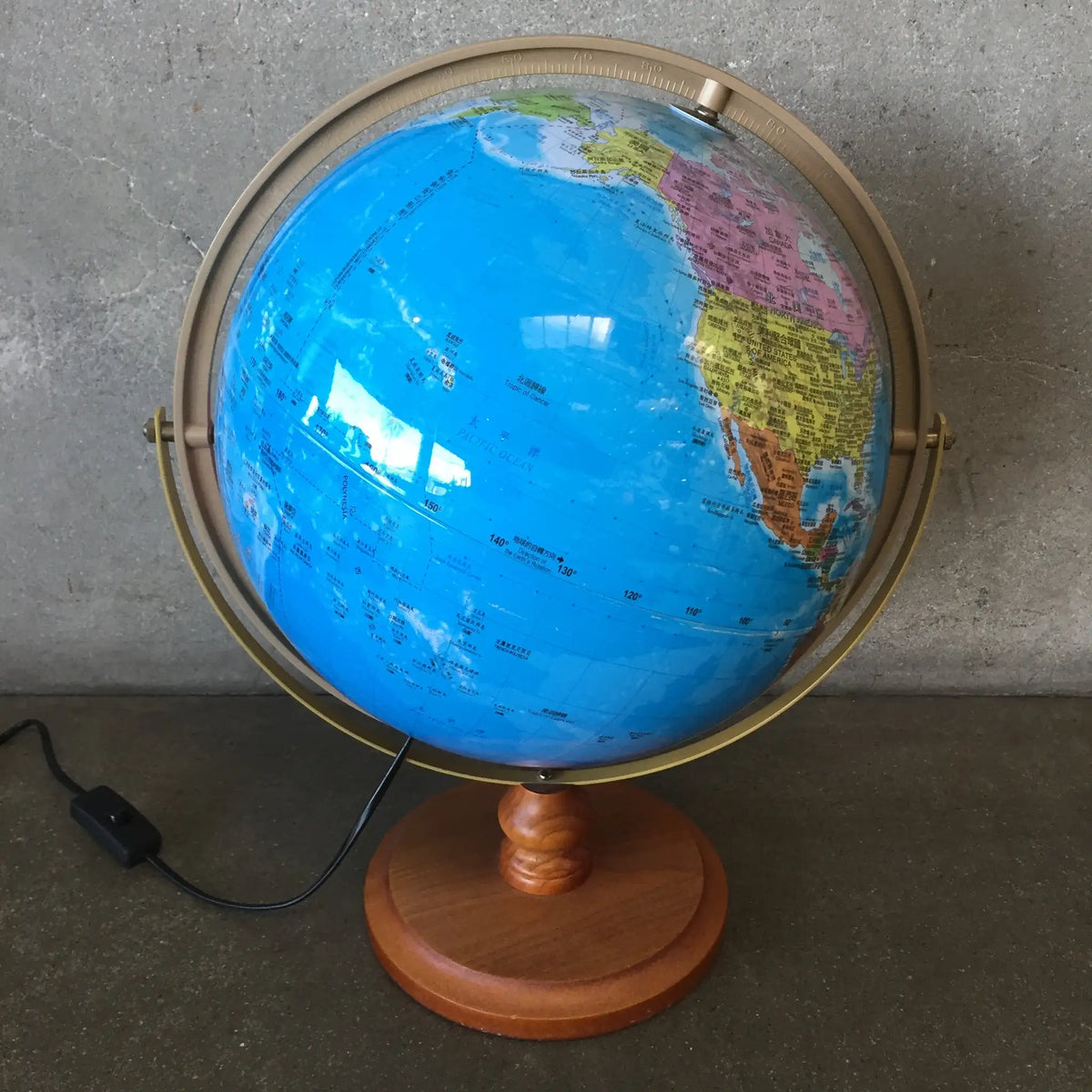 Illuminated Zodiac Globe
