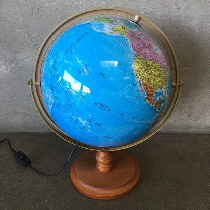 Illuminated Zodiac Globe
