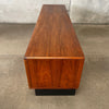 Mid Century Modern Tambour Door Credenza By Barzilay