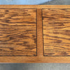 Vintage Oak Entryway Table Parsons Console