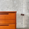 Nils Jonsson Tall Teak Chest of Drawers For Hon Mobler