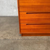 Nils Jonsson Tall Teak Chest of Drawers For Hon Mobler