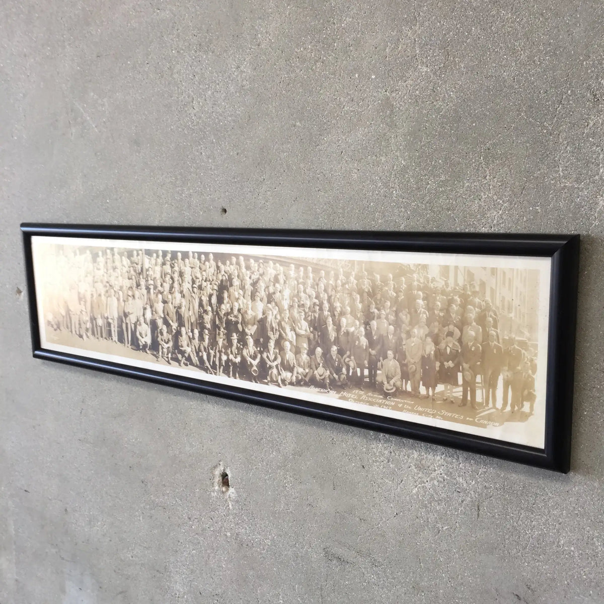 1927 Original Hotel Association of U.S. Panoramic Photo