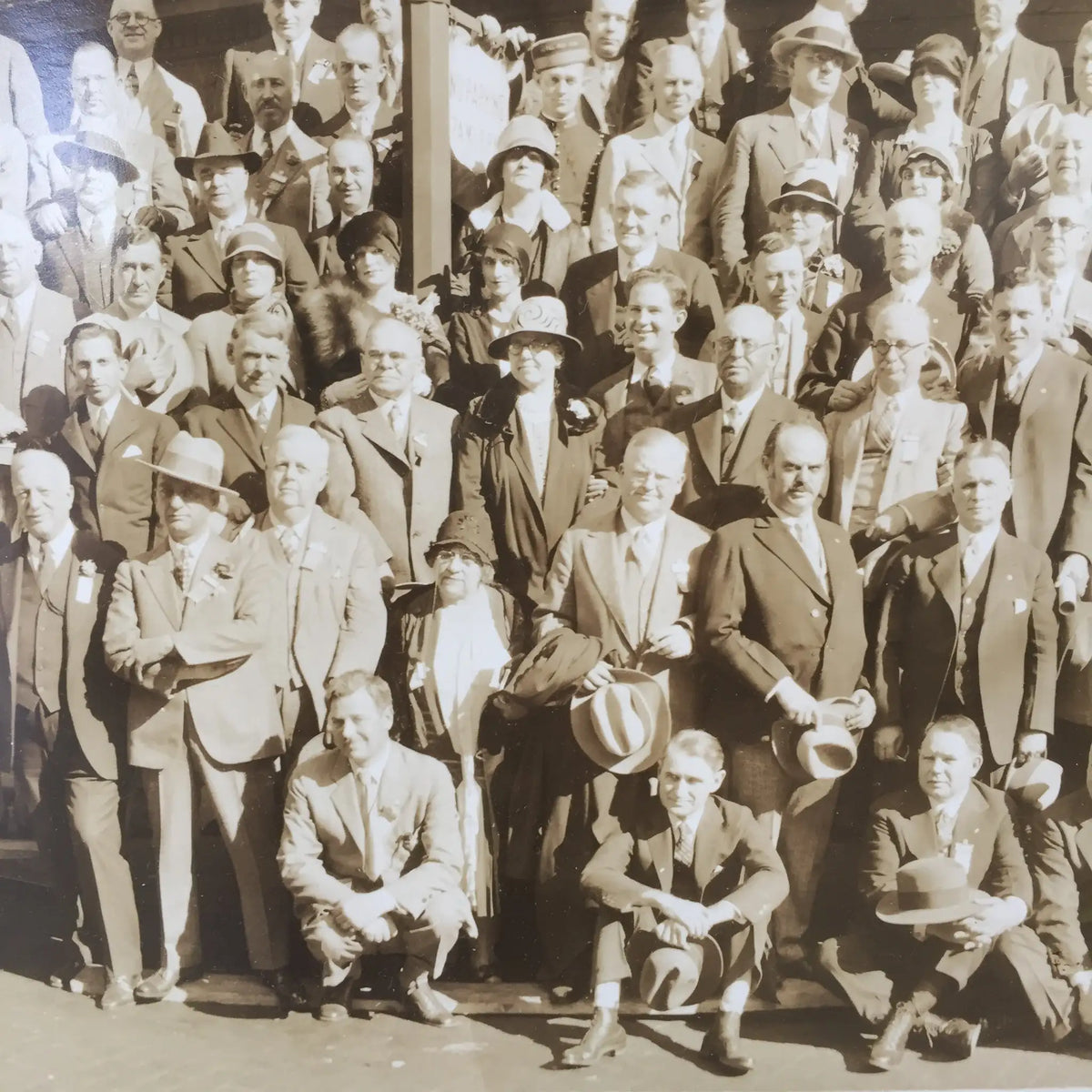 1927 Original Hotel Association of U.S. Panoramic Photo