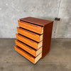 Nils Jonsson Tall Teak Chest of Drawers For Hon Mobler