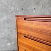 Nils Jonsson Tall Teak Chest of Drawers For Hon Mobler