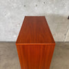 Nils Jonsson Tall Teak Chest of Drawers For Hon Mobler