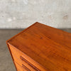 Vintage Danish Teak Chest Circa 1960