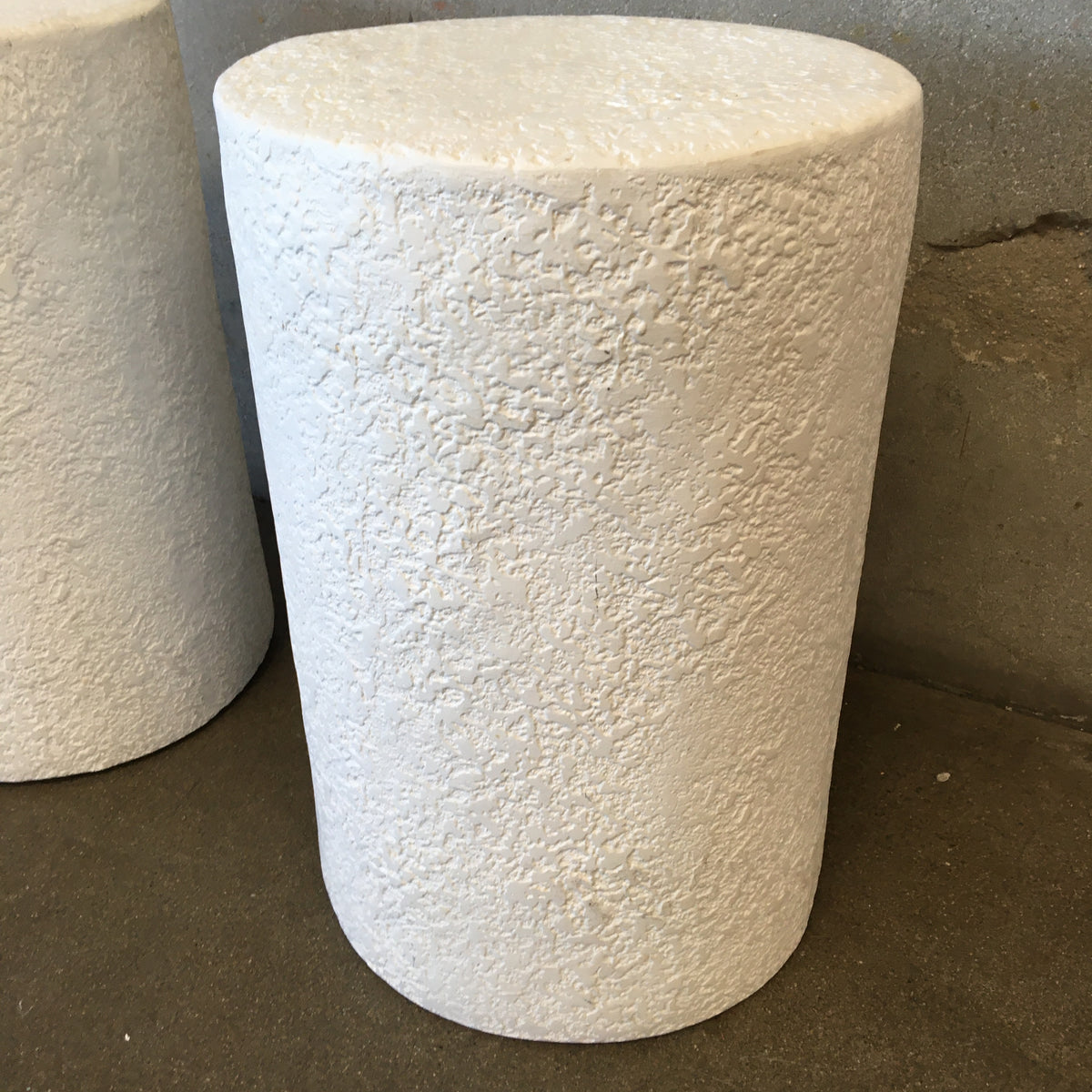 Pair of Plaster Pedestals