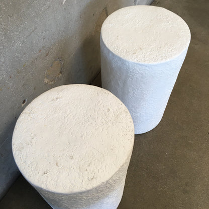 Pair of Plaster Pedestals