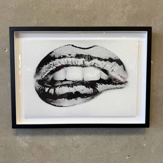 Wendover Liquid Lips Professionally Floated & Framed