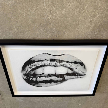 Wendover Liquid Lips Professionally Floated & Framed