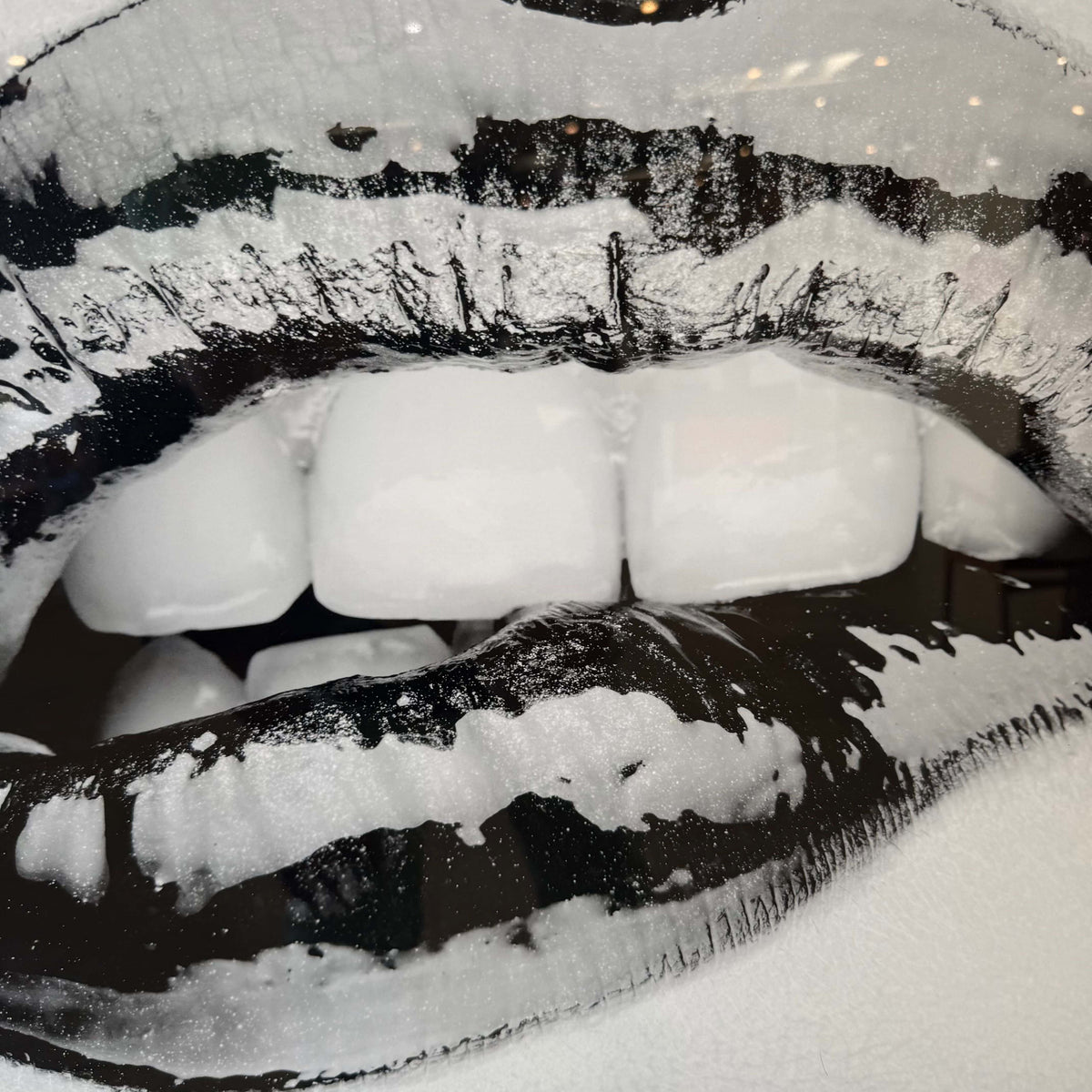 Wendover Liquid Lips Professionally Floated & Framed