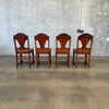 Antique Dinah Cook Western Dining Chairs