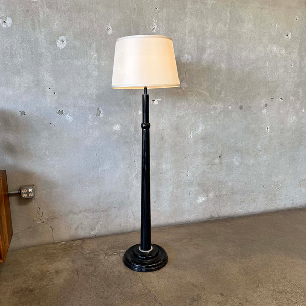 Vintage Black Floor Lamp