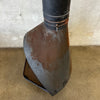 Vintage Mid Century Modern Matte Black Majestic "Firehood" Fireplace