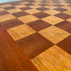 Mid Century Teak Chess Table